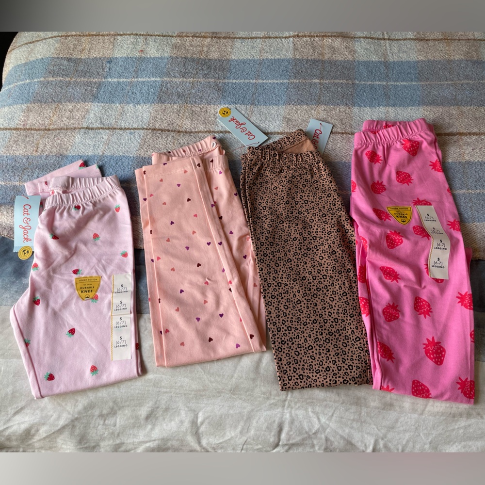 Cat&Jack set of 4 leggings set